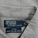 Polo By Ralph Lauren Checked Shirt - XL Grey Cotton