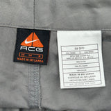 Nike Acg Cargo Shorts - 34W 11L Grey Nylon