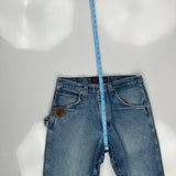 Wrangler Double Knee Carpenter Jeans - 32W 32L Blue Cotton