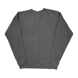 90'S Blank Champion Sweatshirt - Large Grey Cotton Blend
