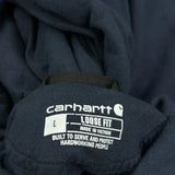 Carhartt Hoodie - Large Navy Cotton