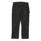 Carhartt Carpenter Pants - 34W 32L Black Cotton