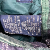 Dickies Checked Flannel Shirt - XL Green Cotton