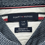 Tommy Hilfiger Shirt - Large Blue Cotton