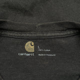 Carhartt T-Shirt - Large Black Cotton