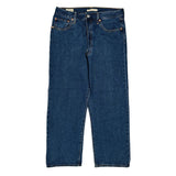 501 Levis Jeans - 32W 27L Blue Cotton