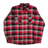 Dickies Checked Overshirt - 2XL Black Cotton