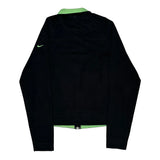 Nike Jacket - Medium Black Cotton