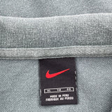 Nike Polo Shirt - XL Grey Cotton