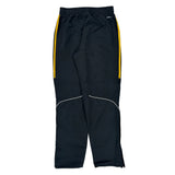 Climalite Adidas Striped Track Pants - Small Black Polyester