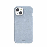 Powder Blue Ebb and Flow iPhone 14/16e Case