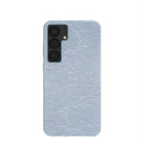 Powder Blue Ebb and Flow Samsung Galaxy S25+(Plus) Case
