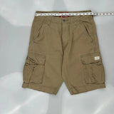 Levis Cargo Shorts - 32W 10L Khaki Cotton