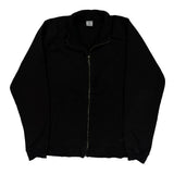 Carhartt Tall Zip Up - 2XL Black Cotton Blend