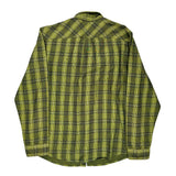 Oakley Checked Flannel Shirt - XL Green Cotton