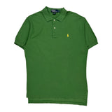 Polo By Ralph Lauren Polo Shirt - Medium Green Cotton
