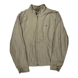 Tommy Hilfiger Jacket - Large Beige Polyester