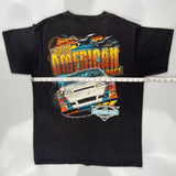 Daytona 500 Nascar Graphic T-Shirt - Medium Black Cotton