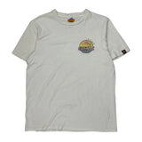 Ellesse Graphic T-Shirt - Large White Cotton