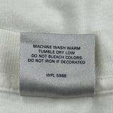 Hard Rock Cafe Oneita Single Stitch T-Shirt - XL White Cotton