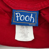 Disney Cartoon T-Shirt - XL Red Cotton