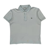 Lacoste Polo Shirt - Small Light Wash Cotton