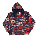 Just Do It Nike Windbreaker - XL Multicoloured Nylon