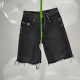 Avirex Denim Shorts - 28W 12L Gray Denim
