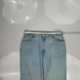 550 Levis Jeans - 32W US 8 Light Wash Cotton