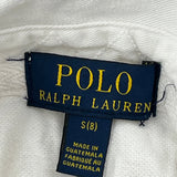 Age 8 Polo By Ralph Lauren Polo Shirt - Small White Cotton