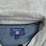 Gant Sweater - Small Gray Cotton