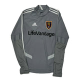 Real Salt Lake Adidas Football Football Shirt - XS Grey Polyester