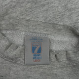 Illinois Logo 7 College Sweatshirt - Large Grey Cotton