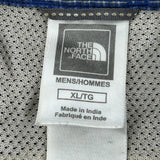 The North Face Checked Short Sleeve Shirt - XL Blue Polyester