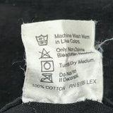 Boston Hard Rock Cafe Single Stitch T-Shirt - Large Black Cotton