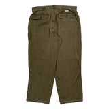 Polo By Ralph Lauren Army Cargo Trousers - 34W 30L Green Cotton