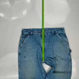 Carhartt Carpenter Jeans - 36W 30L Blue Denim