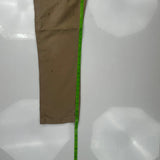 Carhartt Carpenter Trousers - 37W 32L Khaki Cotton