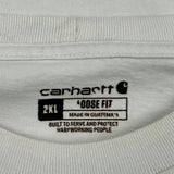 Carhartt T-Shirt - 2XL White Cotton