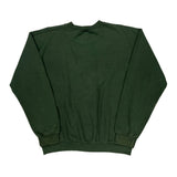 Gildan Graphic Sweatshirt - Medium Green Cotton Blend