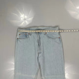 501 Levis Jeans - 38W 30L Light Wash Denim