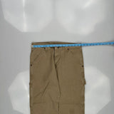 Wrangler Carpenter Trousers - 32W 30L Khaki Cotton