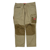 Unbranded Cargo Trousers - 34W 30L Khaki Cotton