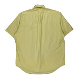 Blake Ralph Lauren Short Sleeve Shirt - Large Yellow Cotton
