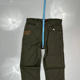 Wrangler Cargo Pants - 34W 37L Green Cotton