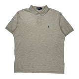 Polo By Ralph Lauren Polo Shirt - XL Beige Cotton