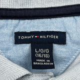 Tommy Hilfiger Polo Shirt - Large Blue Cotton