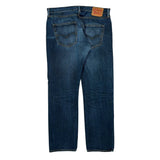 501 Levis Jeans - 33W 30L Blue Denim