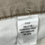 Blue Mountain Cargo Trousers - 38W 30L Khaki Cotton