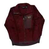 Mountain Hard Wear Fleece Jacket - Small Burgundy Polyester